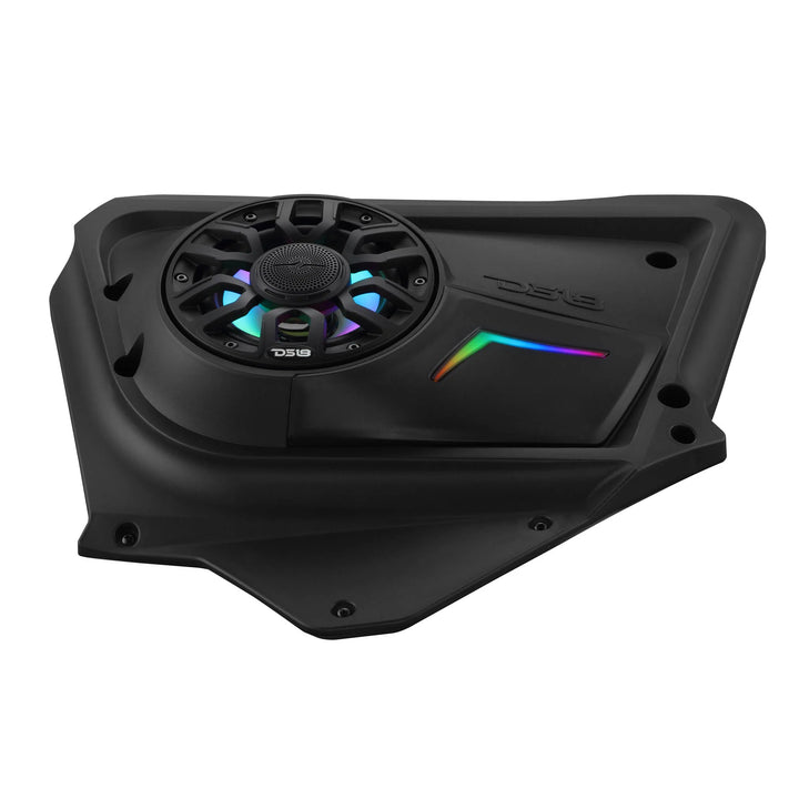DS18 Rear Door Speaker Panels with LEDs - Fits 2017-up Can-Am Maverick X3