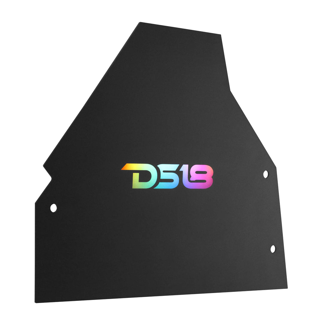 DS18 Lower Radio Bracket Dash Kit with Leds - Fits 2017-Up Can-Am Maverick X3