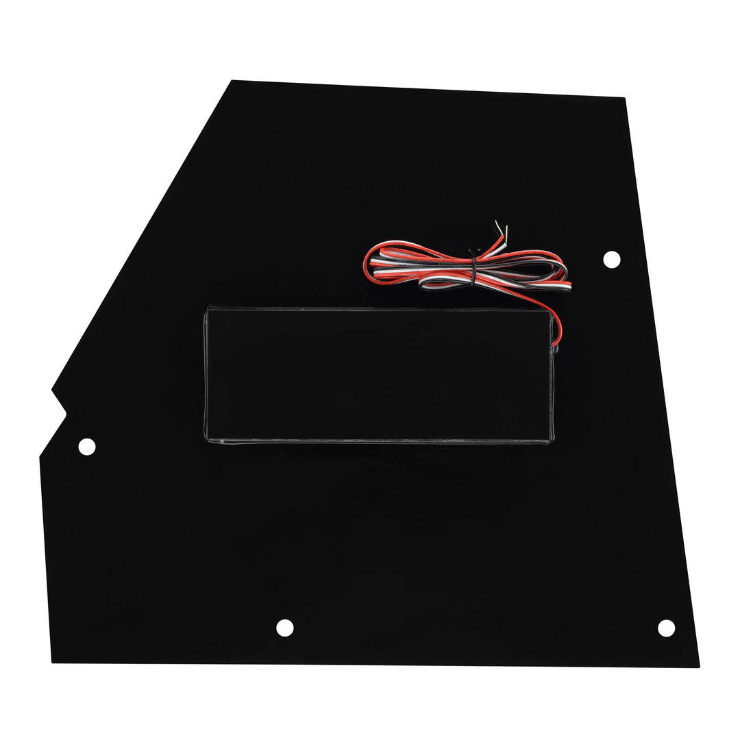 DS18 Lower Radio Bracket Dash Kit with Leds - Fits 2017-Up Can-Am Maverick X3