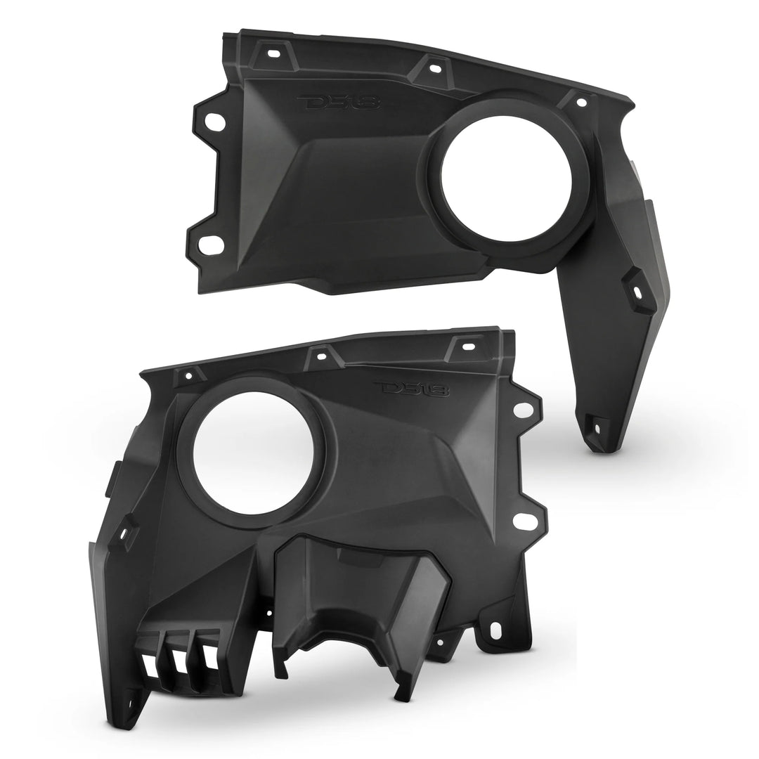 2017-2023 Can-am Maverick X3 - DS18 CA-X3DS6LD Caja de altavoz de tablero de repuesto - Incluye 2 altavoces marinos de 6,5"