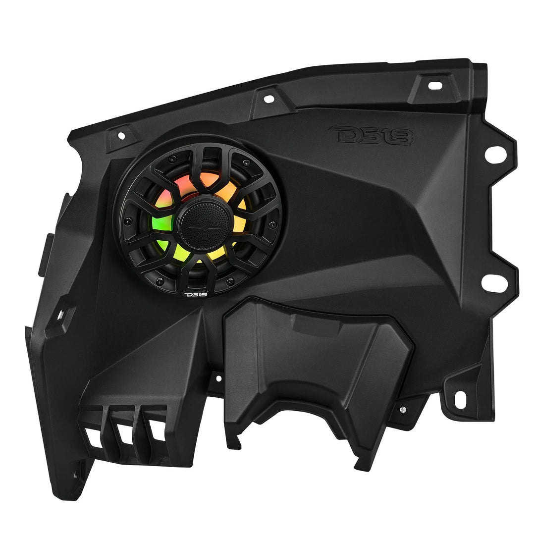 2017-2023 Can-am Maverick X3 - DS18 CA-X3DS6LD Caja de altavoz de tablero de repuesto - Incluye 2 altavoces marinos de 6,5"
