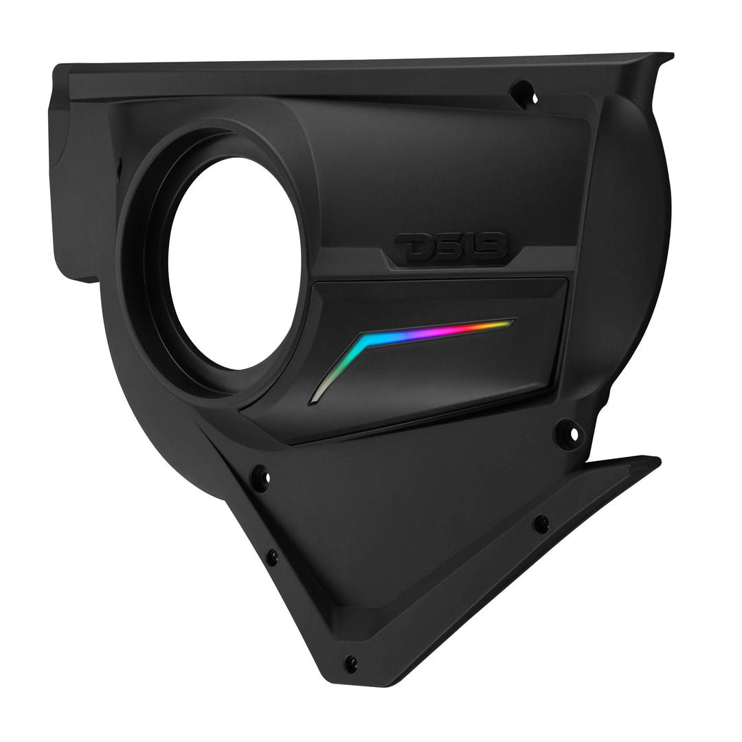DS18 Front Door Speaker Panels with LEDs - Fits 2020-up Can-Am Maverick X3