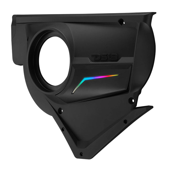 DS18 Front Door Speaker Panels with LEDs - Fits 2020-up Can-Am Maverick X3