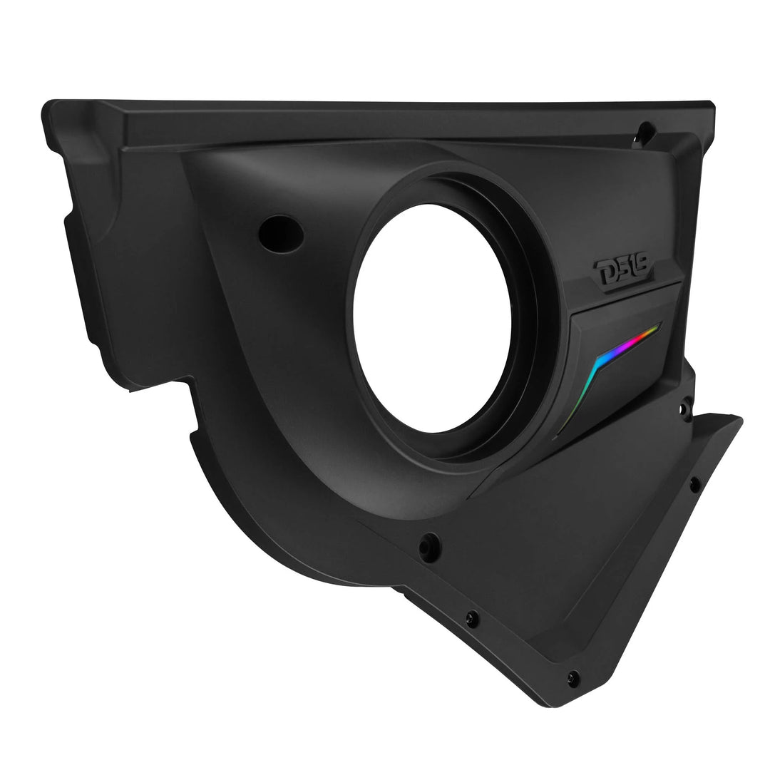 DS18 Front Door Speaker Panels with LEDs - Fits 2020-up Can-Am Maverick X3