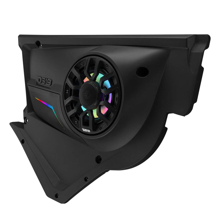 DS18 Front Door Speaker Panels with LEDs - Fits 2020-up Can-Am Maverick X3