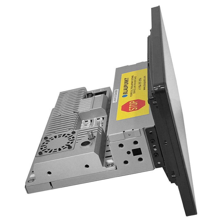 Blaupunkt CANCUN 990 Single-Din Head Unit with 9" Floating Touchscreen - Wireless Apple CarPlay / Android Auto and Bluetooth