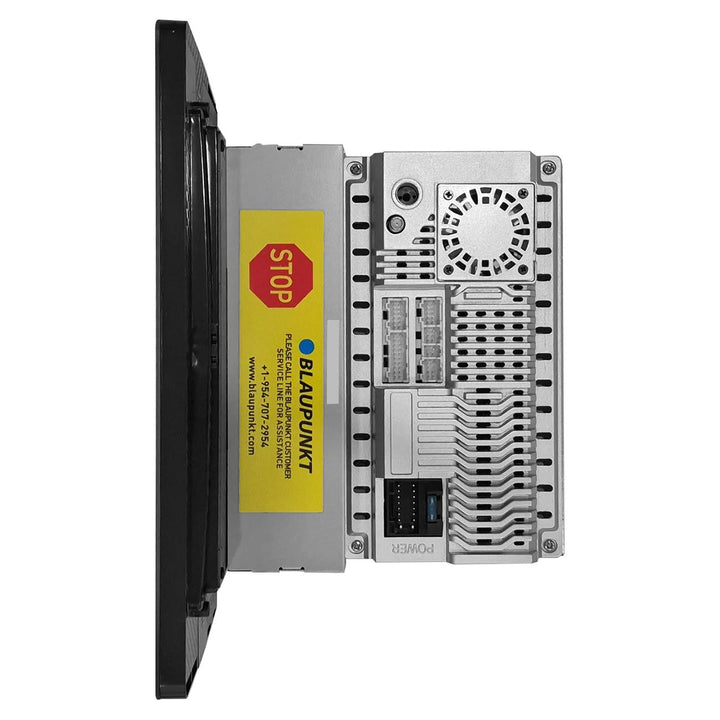 Blaupunkt CANCUN 990 Single-Din Head Unit with 9" Floating Touchscreen - Wireless Apple CarPlay / Android Auto and Bluetooth