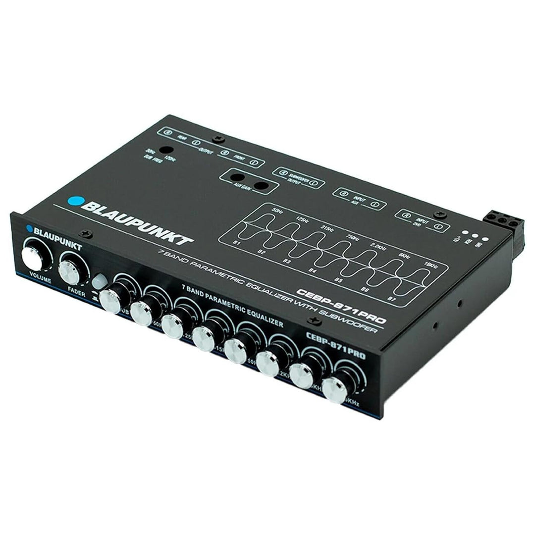 Blaupunkt CEBP-871 PRO 7-Band Parametric Equalizer - 7 Volt Rca Outputs
