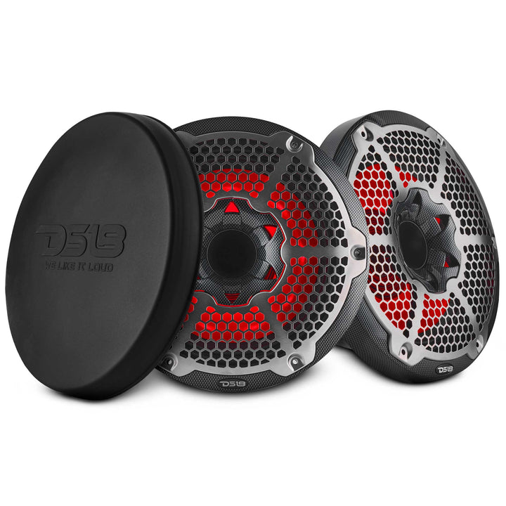 DS18 CF-10MD 10" Neodymium 2-Way Marine Speakers - 450W Rms 4-ohm
