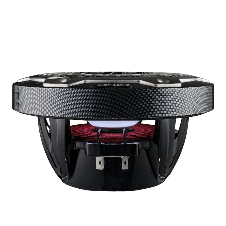 DS18 CF-65M 6.5" 2-Way Marine Speakers with LEDs - 100 Watts Rms 4-ohm