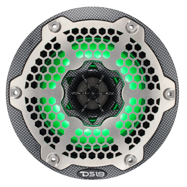 DS18 CF-6MD 6.5" Neodymium 2-Way Marine Speakers - 250W Rms 4-ohm