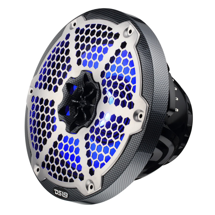 DS18 CF-8MD 8" Neodymium 2-Way Marine Speakers - 350W Rms 4-ohm