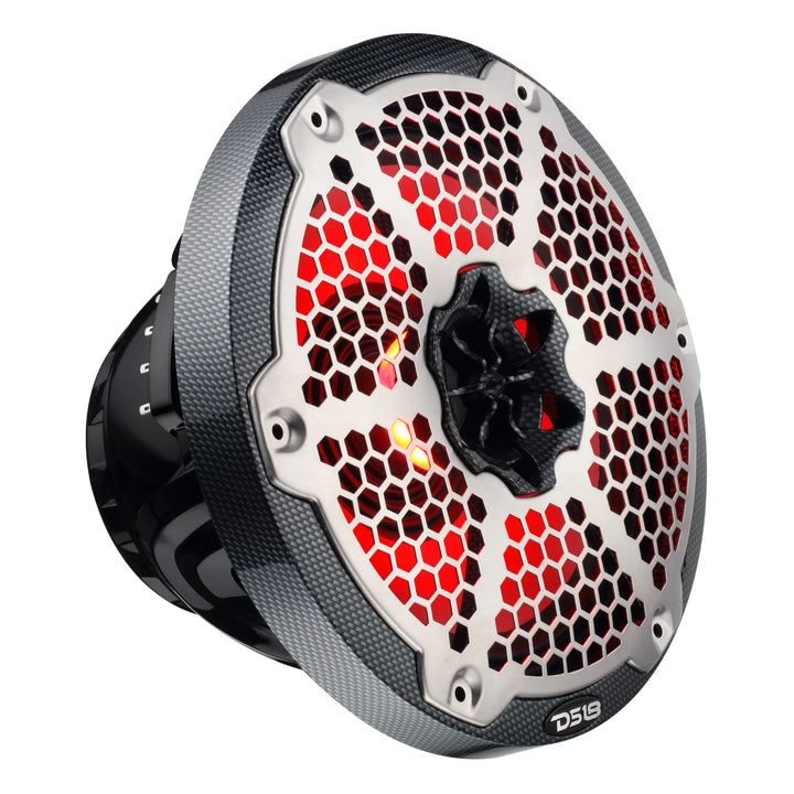DS18 CF-8MD 8" Neodymium 2-Way Marine Speakers - 350W Rms 4-ohm