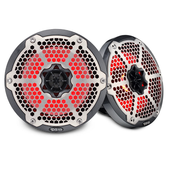 DS18 CF-8MD 8" Neodymium 2-Way Marine Speakers - 350W Rms 4-ohm