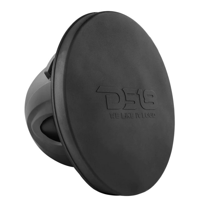 DS18 Cubiertas de altavoces marinos de silicona negra para torres, altavoces y subwoofers - Disponibles en 6,5" 8" 10" 12"