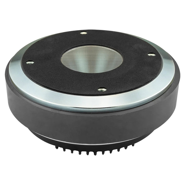 DS18 D225PY Compression Driver with 2.5" Polyimide Voice Coil and Black Aluminum Trumpet Horn - 360 Watts Rms 8-ohm