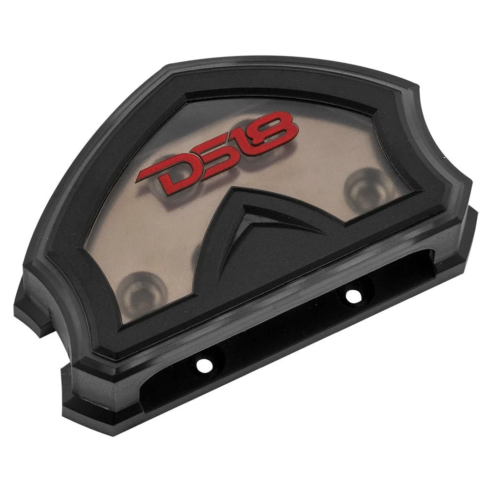 DS18 DB2040 Distribution Block - 2x 1/0 Gauge In 4x 1/0 or 4 Gauge Out