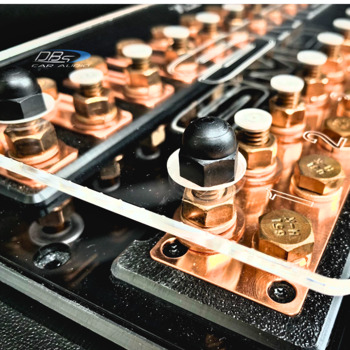 SMD Deca XL2 10 Spot ANL Fuse Block - Copper Hardware