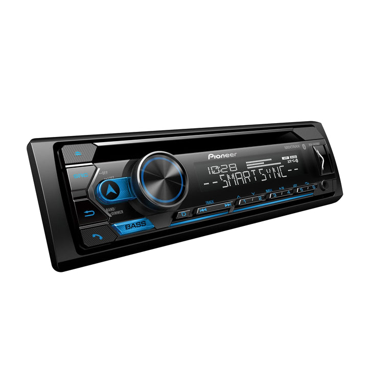 Pioneer DEH-S4220BT Single-Din CD Receiver with Bluetooth, AUX & USB Smart Sync