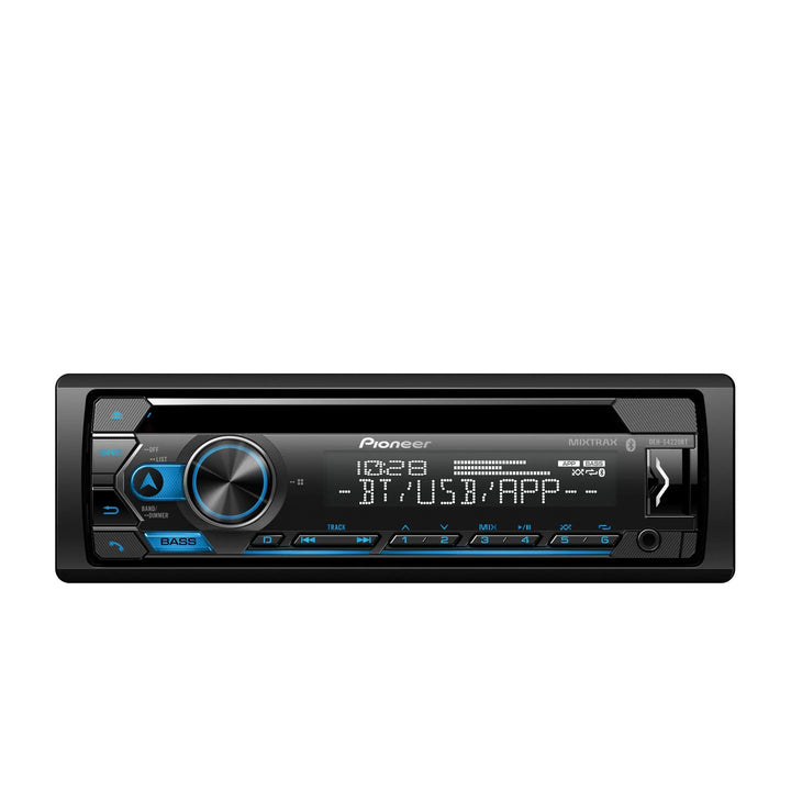 Pioneer DEH-S4220BT Single-Din CD Receiver with Bluetooth, AUX & USB Smart Sync