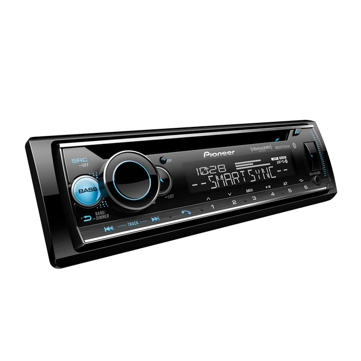 Pioneer DEH-S6220BS Single-Din CD Receiver with Bluetooth & SiriusXM Ready
