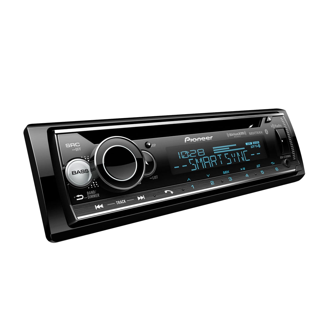 Pioneer DEH-S7200BHS Single-DIN CD Receiver with HD Radio, SiriusXM & Bluetooth