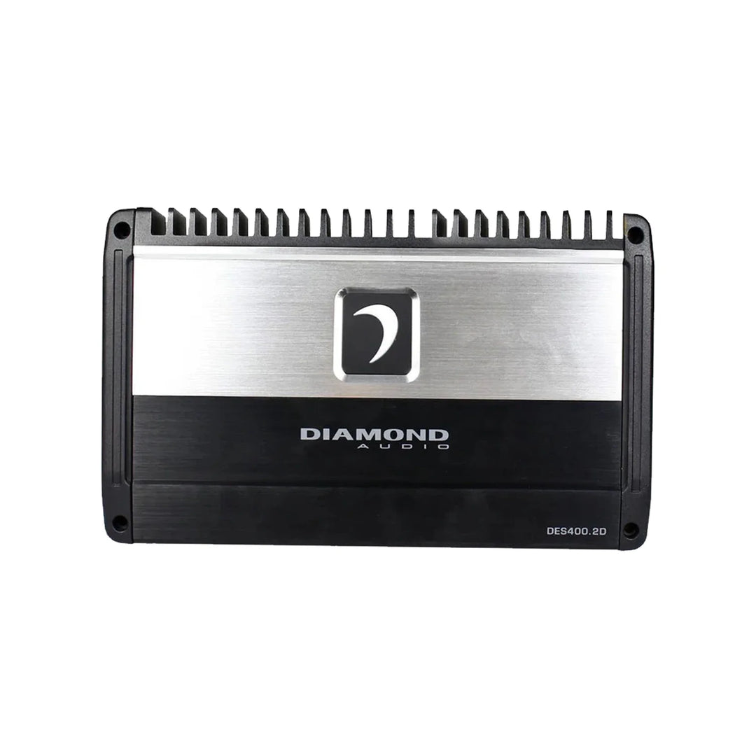 Diamond Audio DES400.2D 2-Channel Amplifier - 2 x 200 Watts Rms @ 4-ohm