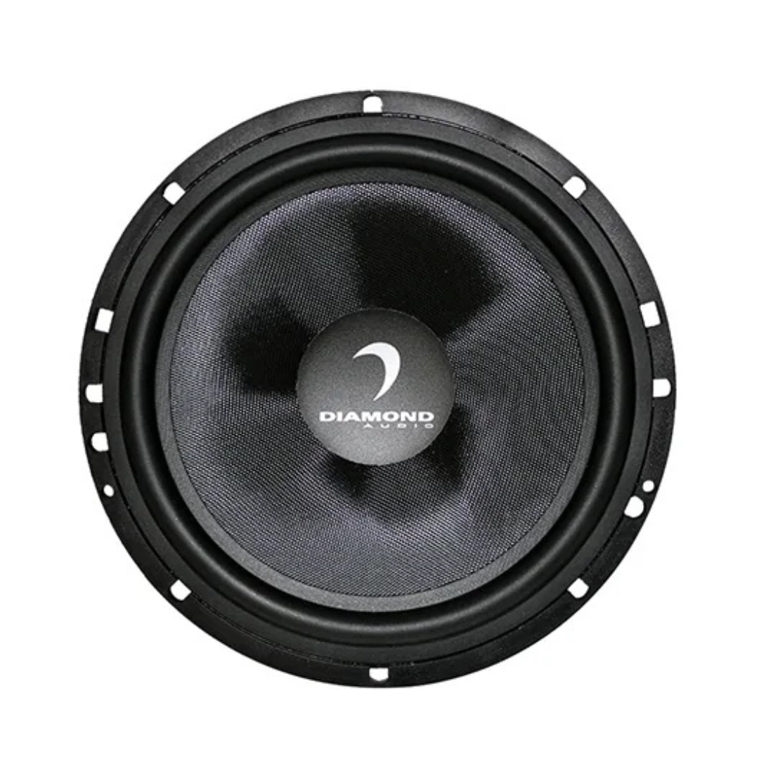 Diamond Audio DES65C 6.5" 2-Way Component Speaker Set - 60 Watts Rms 4-ohm
