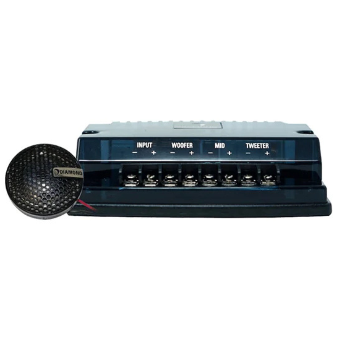 Diamond Audio DES65C 6.5" 2-Way Component Speaker Set - 60 Watts Rms 4-ohm
