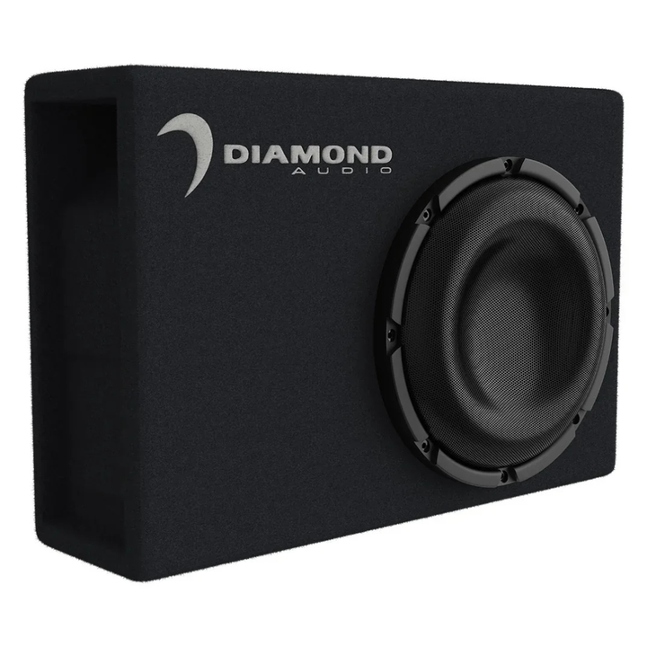 Diamond Audio DESMB8 Loaded Ported Enclosure with 8" Subwoofer - 250 Watts Rms 2-ohm
