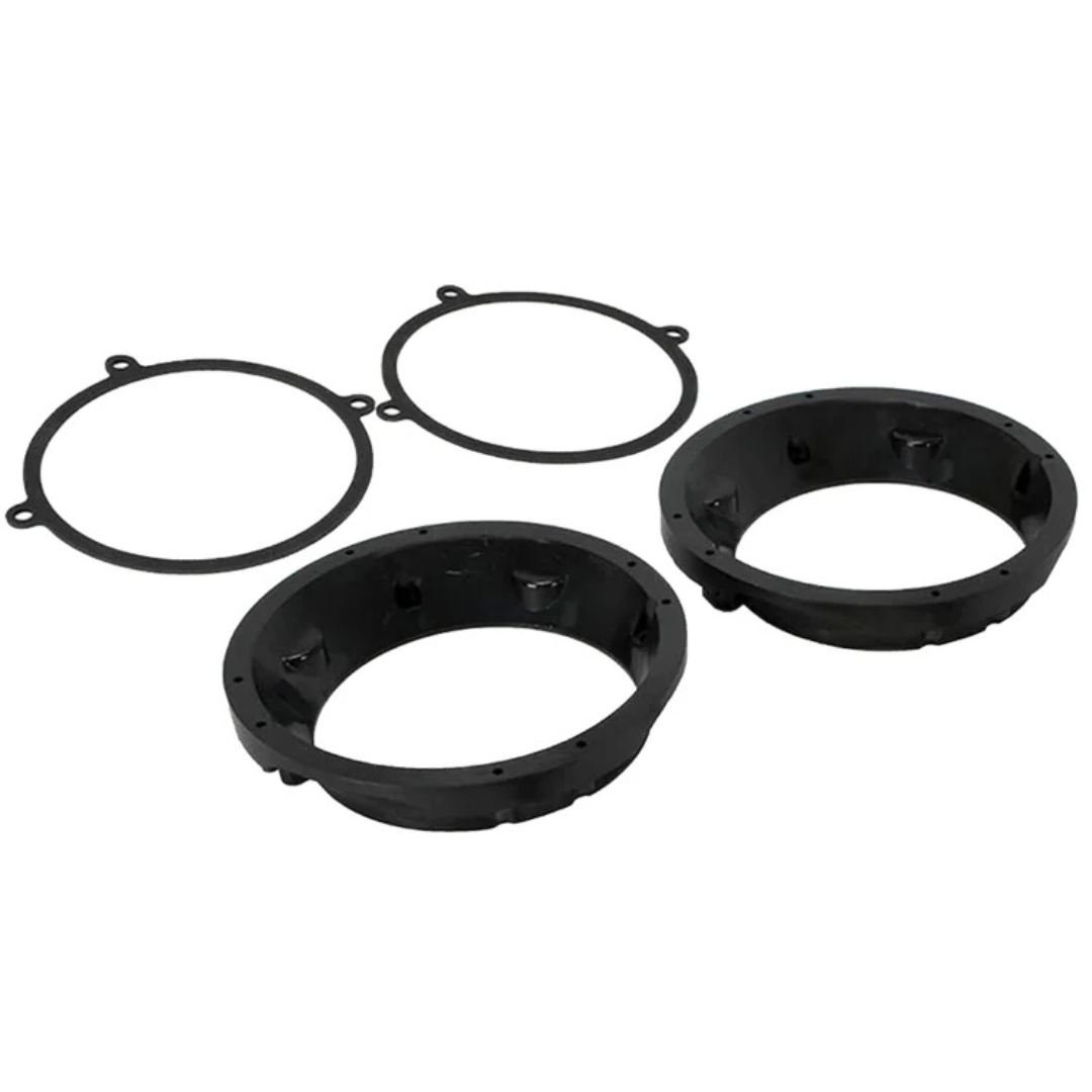 Diamond Audio DHDMCA 5.25" to 6.5" Speaker Adapter Rings - Fits Select 1998-2013 Electra Glide or Street Glide