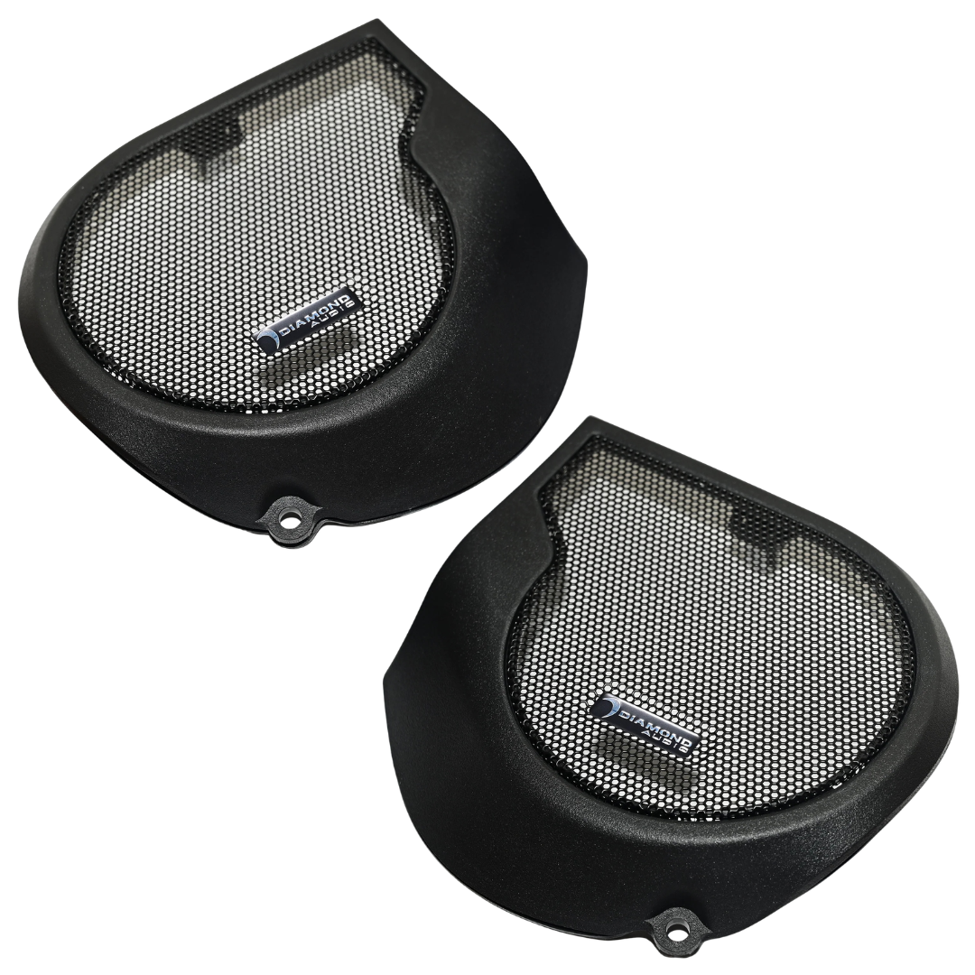 Diamond Audio DHDSG24 Fairing Speaker Grills - Fits 2024-Up Harley Davidson Street Glide / Ultra Bat Wing