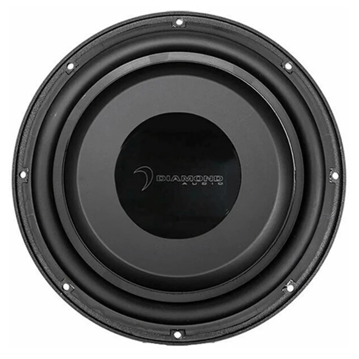 Diamond Audio DMD124SH 12" Shallow-Mount Subwoofer - 300 Watts Rms Dual 4-ohm