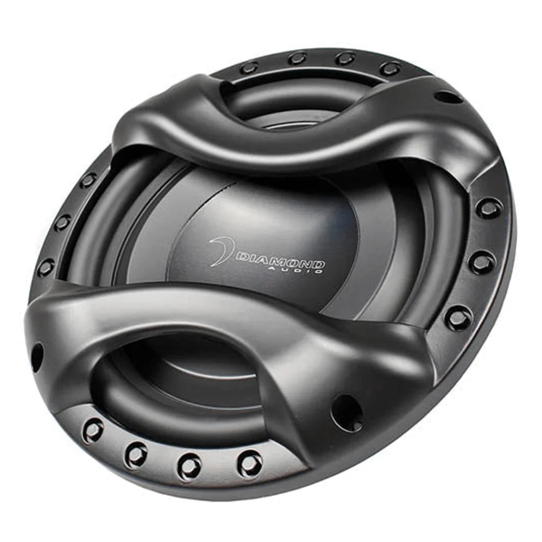 Diamond Audio DMD 10" Shallow-Mount Subwoofer - 250 Watts Rms Dual 4-ohm or 2-ohm