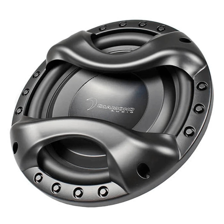 Diamond Audio DMD 10" Shallow-Mount Subwoofer - 250 Watts Rms Dual 4-ohm or 2-ohm