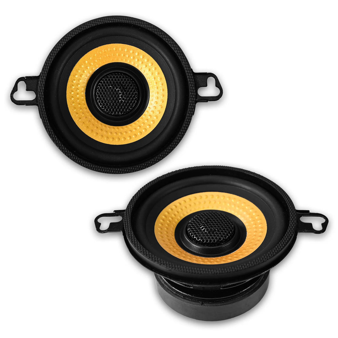Diamond Audio DMDX35 3.5" 2-Way Coaxial Speakers - 25 Watts Rms 4-ohm