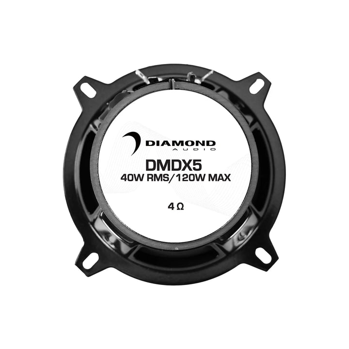 Diamond Audio DMDX5 5.25" 2-Way Coaxial Speakers - 40 Watts Rms 4-ohm