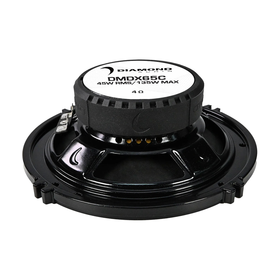 Diamond Audio DMDX65C 6.5" 2-Way Component Speaker Set- 45 Watts Rms 4-ohm