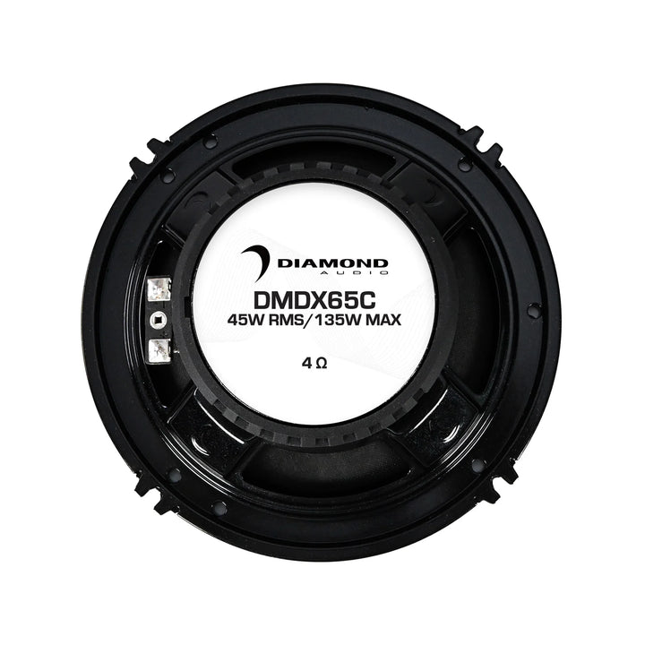 Diamond Audio DMDX65C 6.5" 2-Way Component Speaker Set- 45 Watts Rms 4-ohm