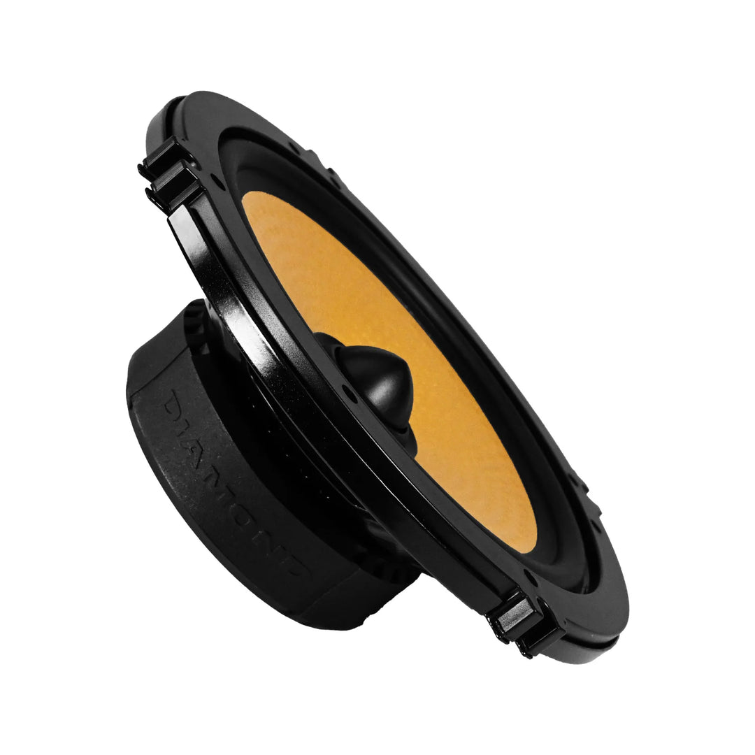Diamond Audio DMDX65C 6.5" 2-Way Component Speaker Set- 45 Watts Rms 4-ohm