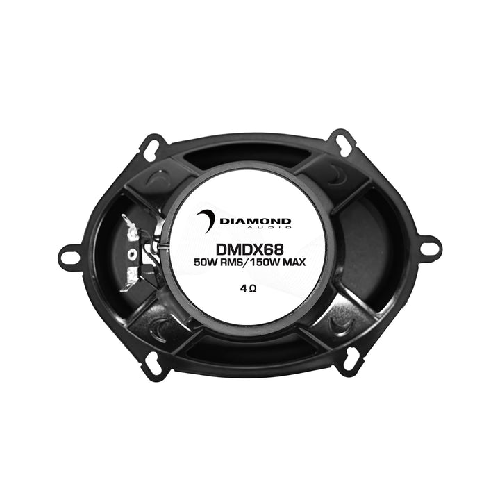 Diamond Audio DMDX68 6x8" 2-Way Coaxial Speakers - 50 Watts Rms 4-ohm