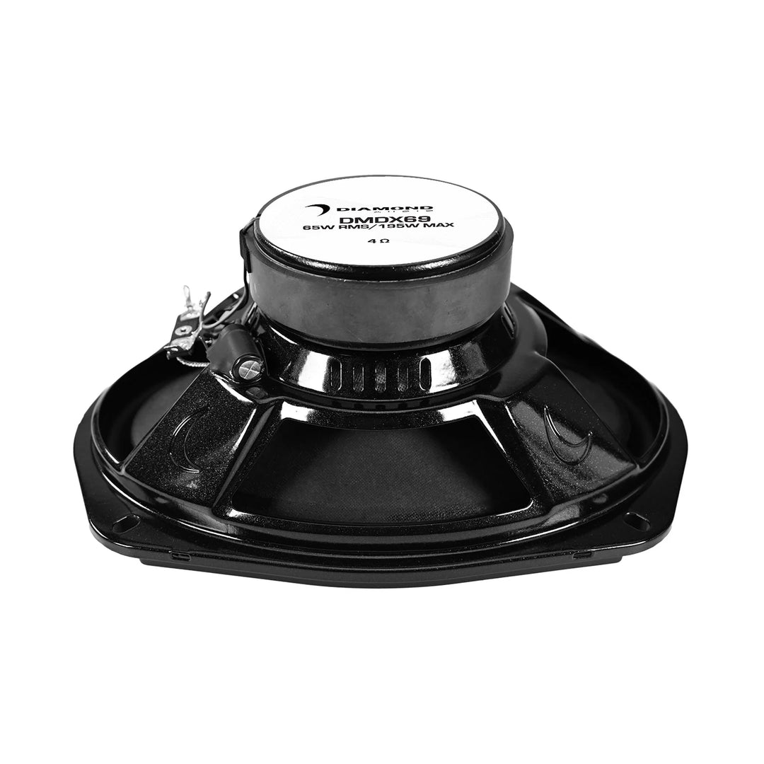 Diamond Audio DMDX69 6x9" 2-Way Concentric Coaxial Speakers - 65 Watts Rms 4-ohm