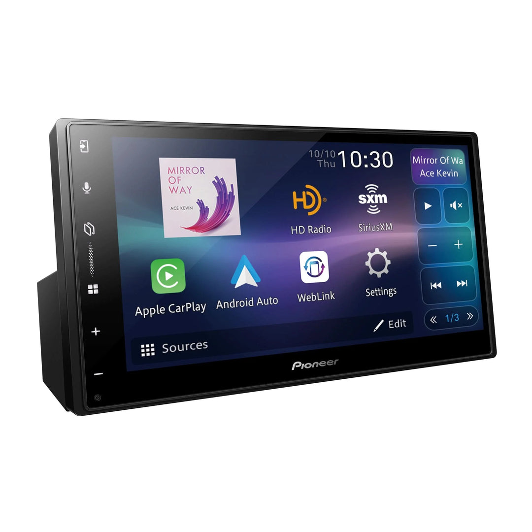 Pioneer DMH-2000NEX 6.8" Double-Din Touchscreen Multimedia Receiver with Alexa, Apple CarPlay and Android Auto