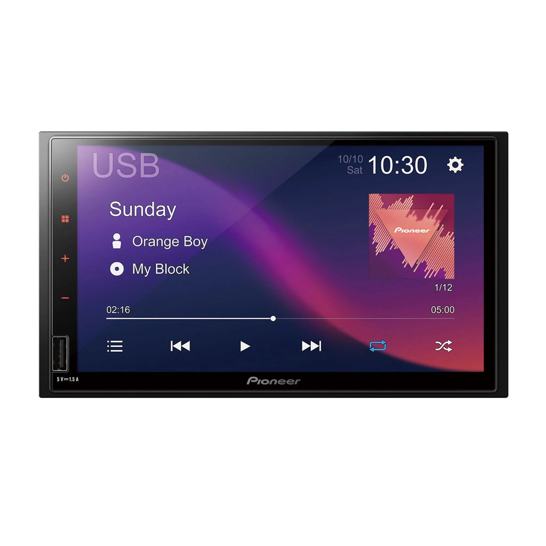 Pioneer DMH-470EX 7" Double-Din Multimedia Receiver with WebLink and Bluetooth