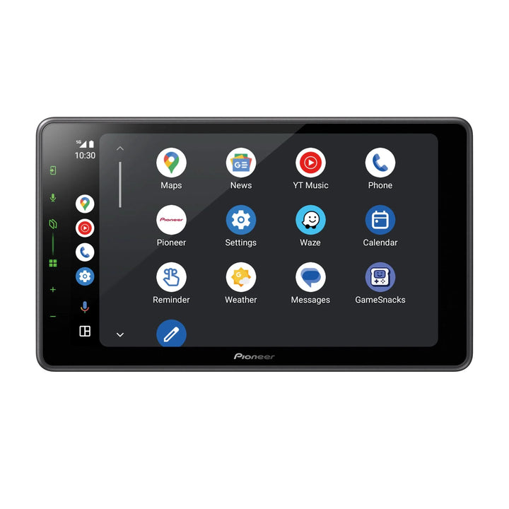 Pioneer DMH-WT5000NEX Single-Din 9" Floating Screen Multimedia Receiver with Wireless Apple CarPlay & Android Auto