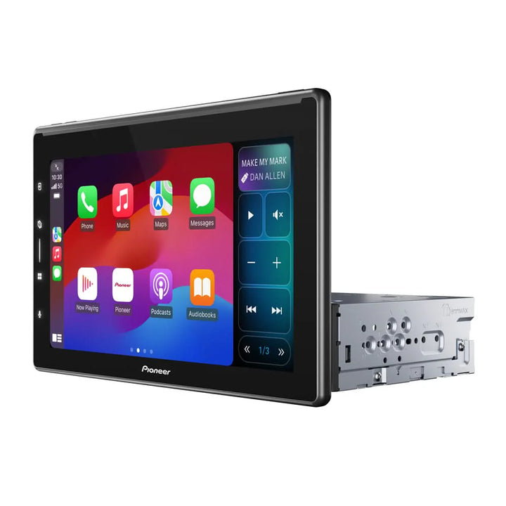 Pioneer DMH-WT6000NEX Single-Din 10.1" Floating Screen Multimedia Receiver with Wireless Apple CarPlay & Android Auto