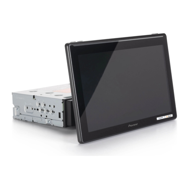 Pioneer DMH-WT8000NEX Single-Din 10.1" Floating Screen Multimedia Receiver with Wireless Apple CarPlay & Android Auto