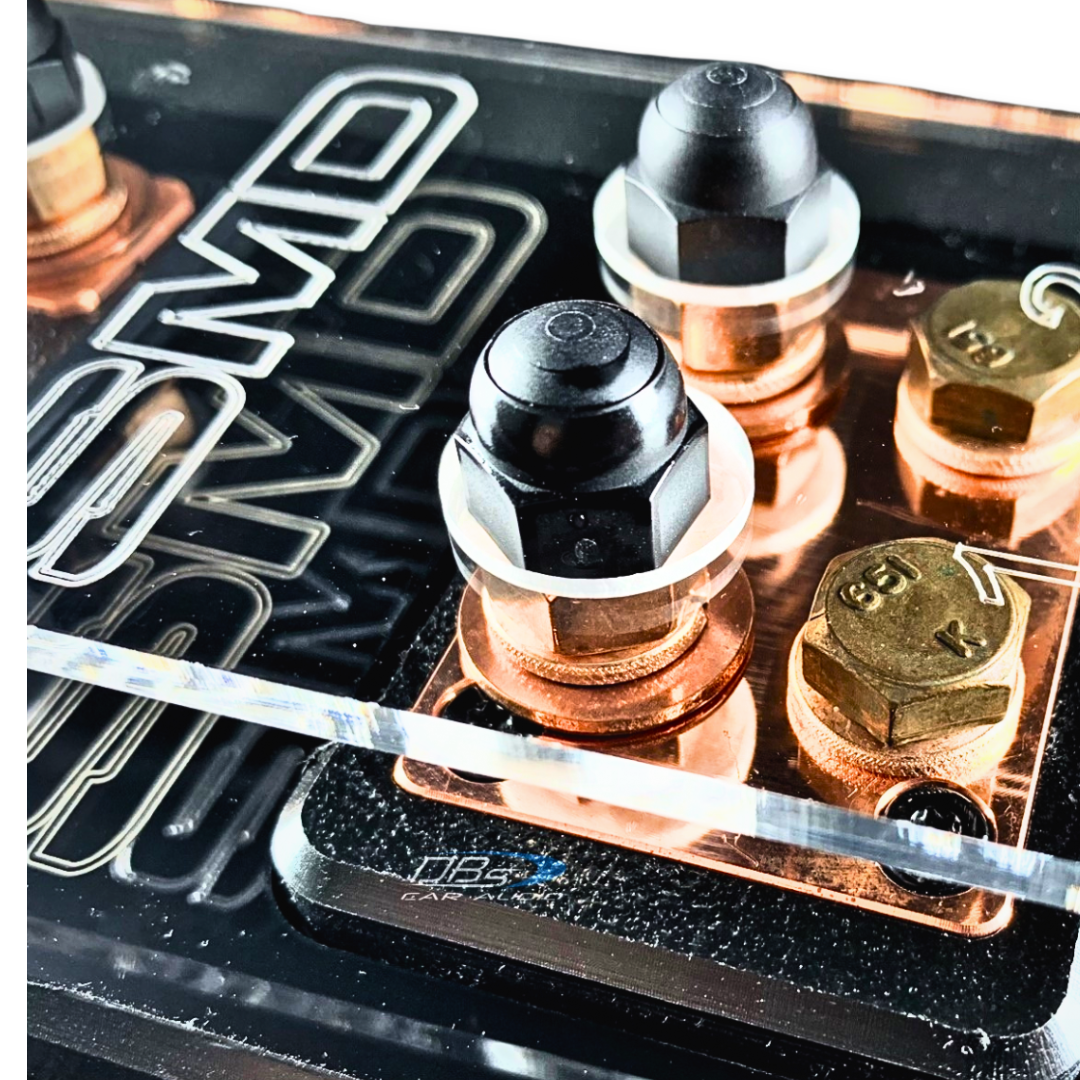 SMD Double XL2 2 Spot ANL Fuse Block - Copper Hardware