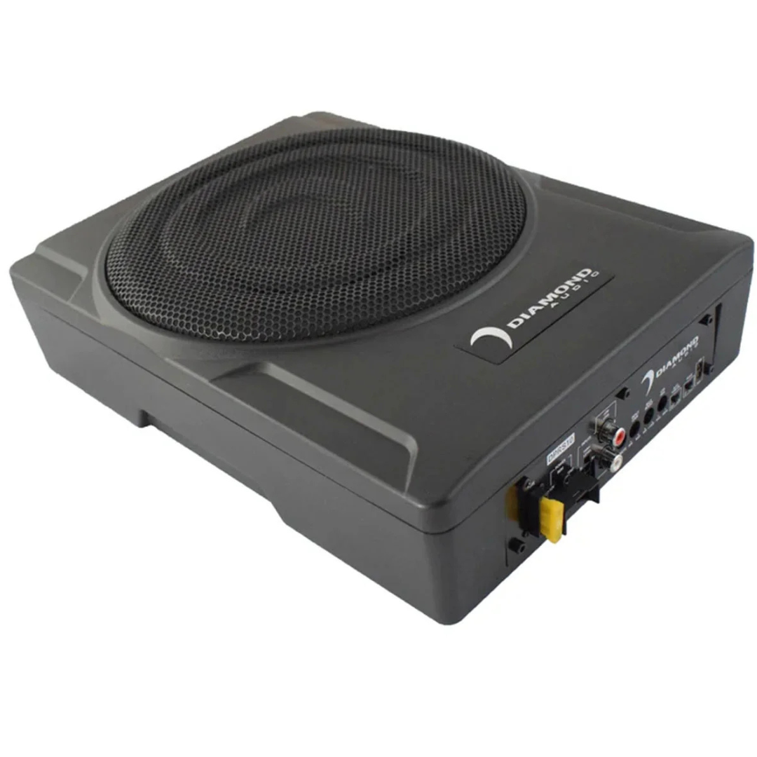 Diamond Audio DPRS10 Amplified Low Profile Active Subwoofer Enclosure - 120 Watts Rms