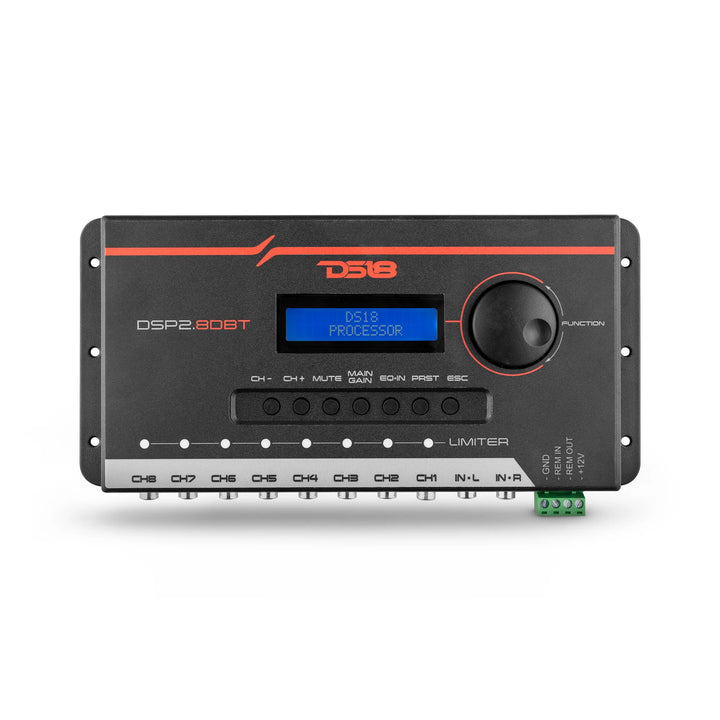 DS18 DSP2.8DBT DSP with Bluetooth - 2-Channel In and 8-Channel Out